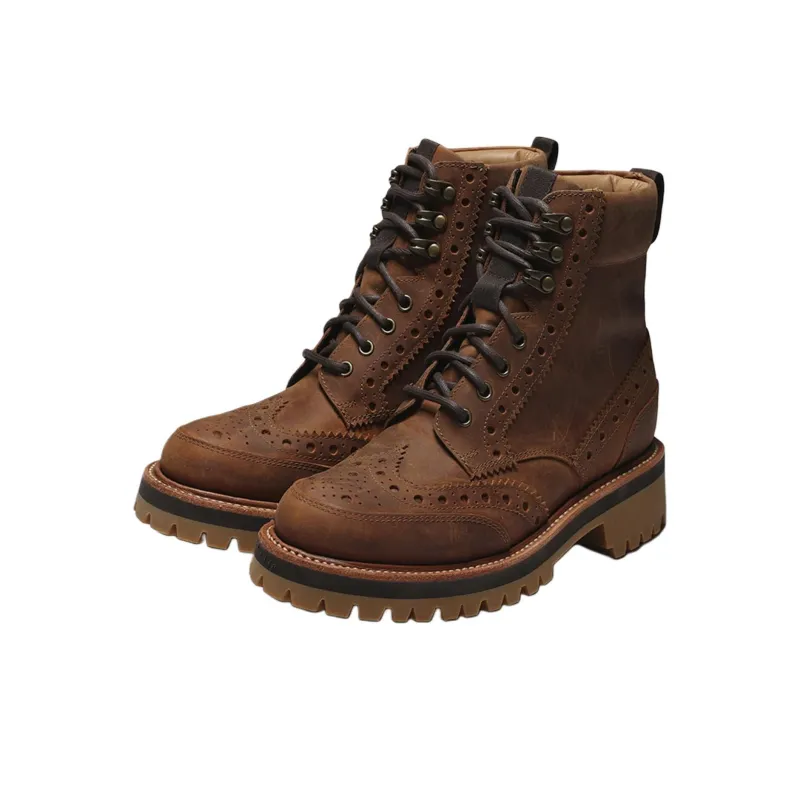 GRENSON Fran Ankle Boots Women's Brown-2