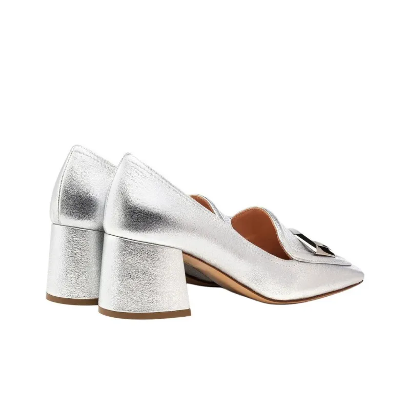 Rupert Sanderson Marloe High Heels 5.5cm Women's Silver-4
