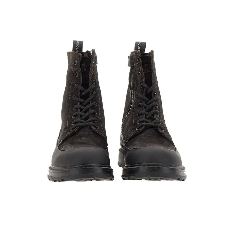 WOOLRICH Ankle Boots Men's Black-3