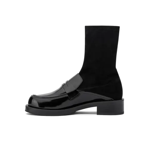 stuart weitzman Panelled Leather Boots