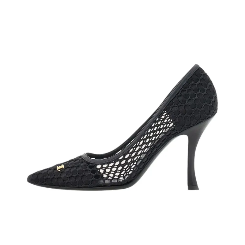 FERRAGAMO 95mm Vara-appliqué Slingback Pumps-0