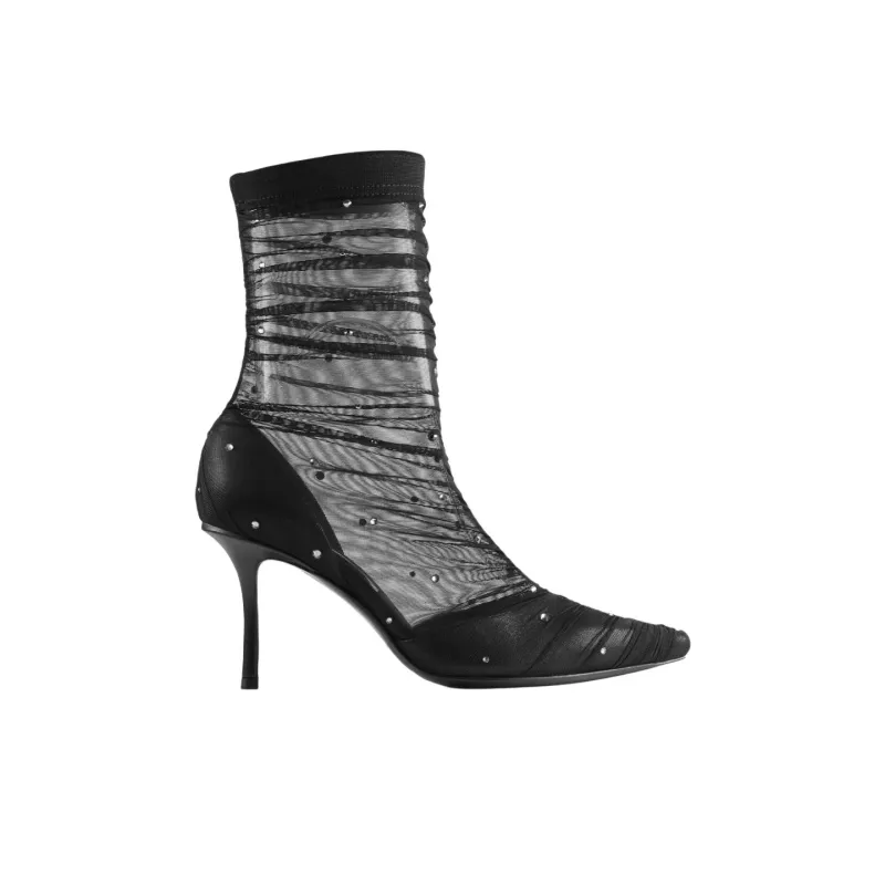 Jimmy Choo Lotta Ankle Boots 8.5cm Women's Black-1