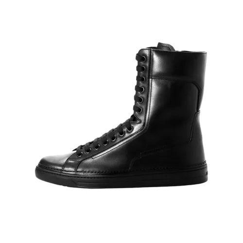 PRADA Ankle Boots Men Black
