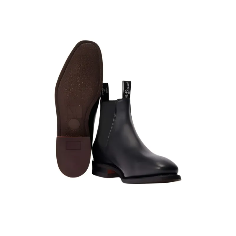 R.M.WILLIAMS Short Chelsea Boots Men's Black-4