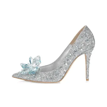 Jimmy Choo High Heels Women's Silver