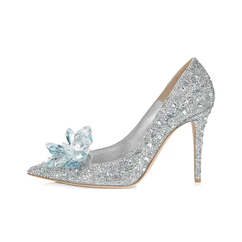 Jimmy Choo High Heels Women's Silver