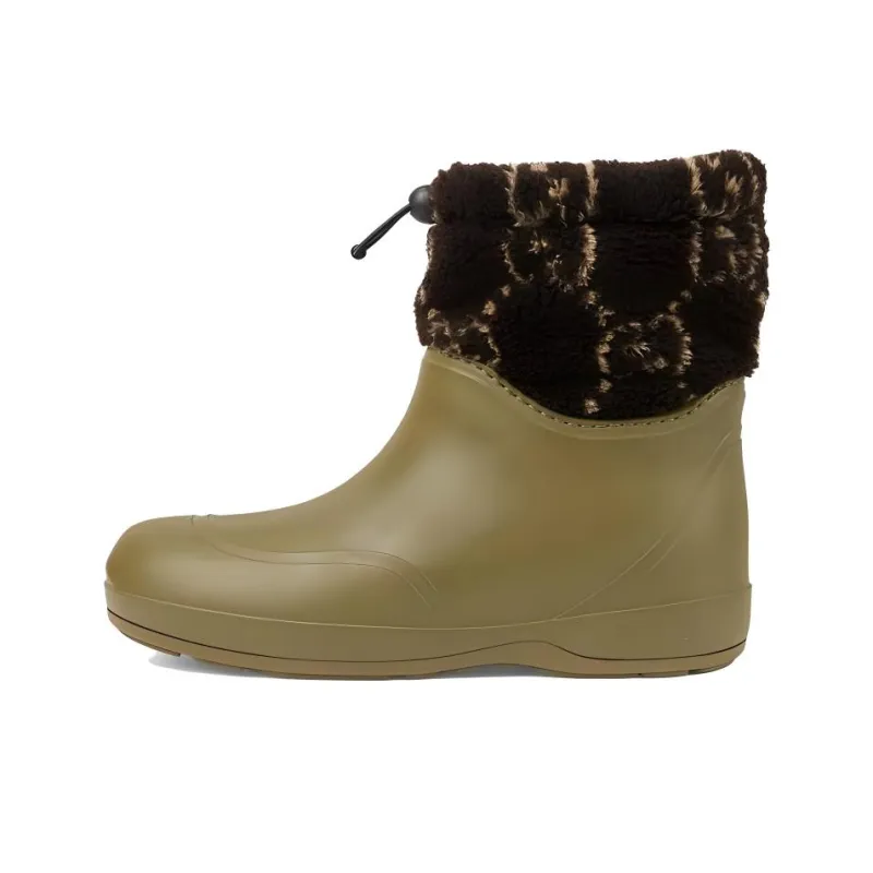 GUCCI Ankle Boot 'Two Toned Teddy Green Brown'-0