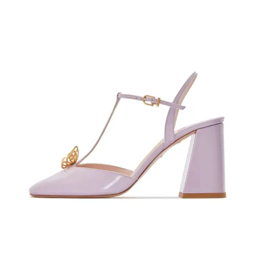 Sophia Webster Chunky Heel High Heels 8.5cm Women's Purple