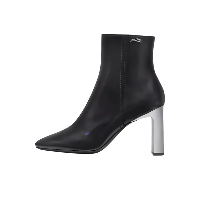 LONGCHAMP Ankle Boots 6cm Women's Black-0