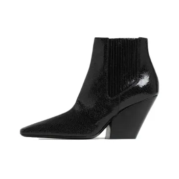 Casadei Ankle Boots 10cm Women's Black