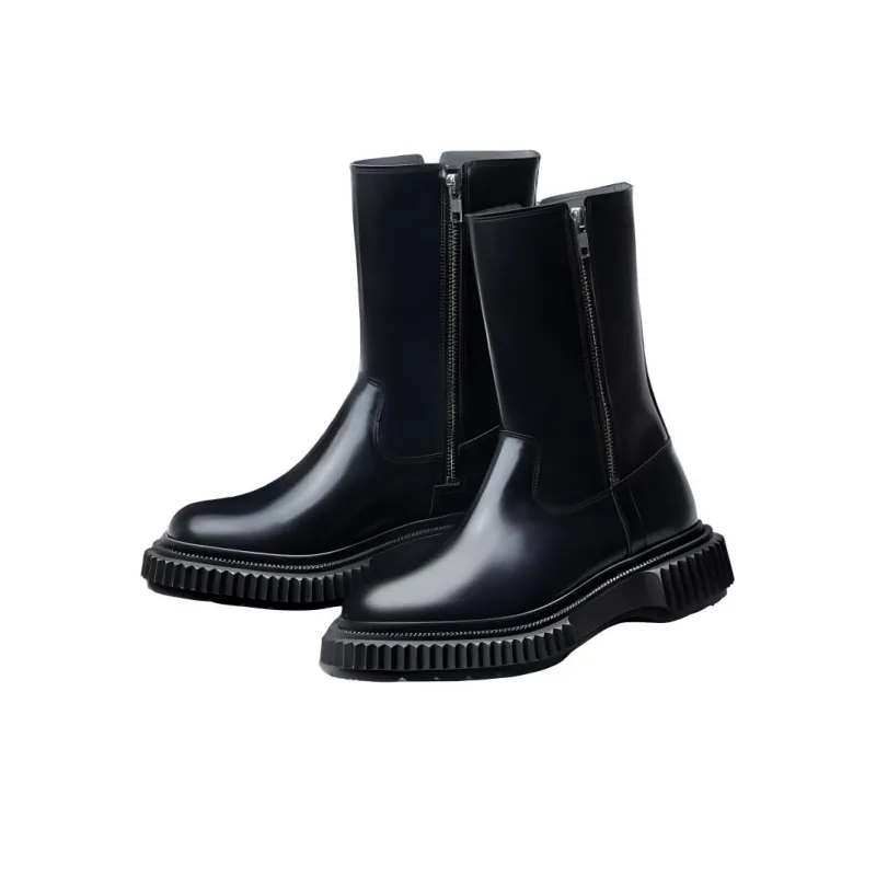 ADIEU PARIS Type 184 Polished Ankle Boots-2