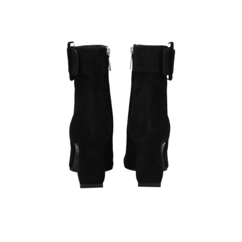 SERGIO ROSSI Ankle Boots Women's Black-4