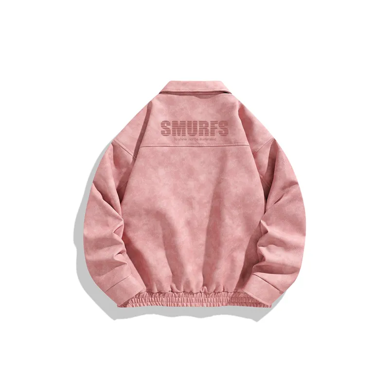 The Smurfs Leather Jacket Unisex-5