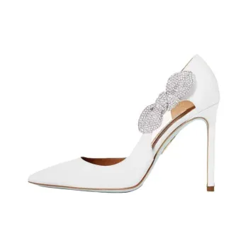AQUAZZURA Slim Heel High Heels 10.5cm Women's White