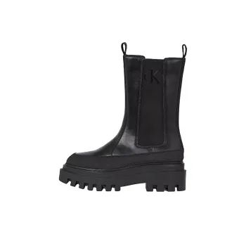 CKJ CALVIN KLEIN JEANS Short Chelsea Boots Women's Black