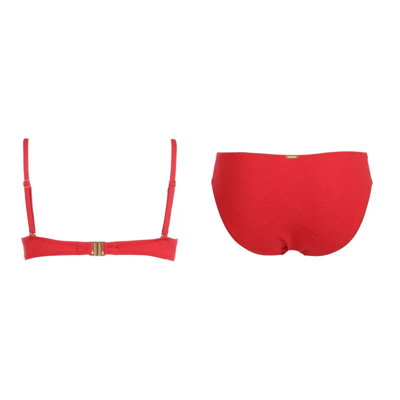 Selmark Two Piece Swimsuits Women's Red-1