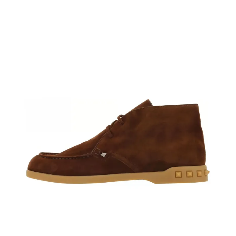 Valentino Garavani Leisure Flows Lace-Up Boots-0