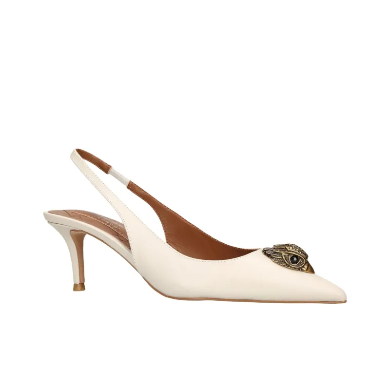 Kurt Geiger London Slim Heel High Heels 6cm Women's White-2