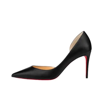 Christian Louboutin Iriza 85mm Pump Black Nappa Leather Women's