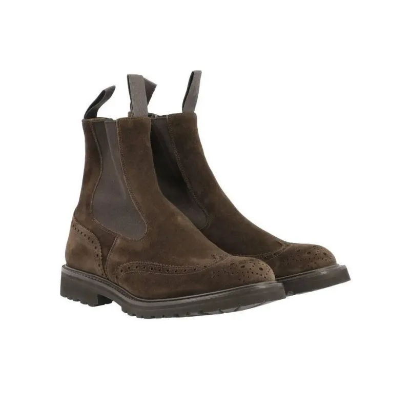 Tricker's Henry Brogue Ankle Boots-2