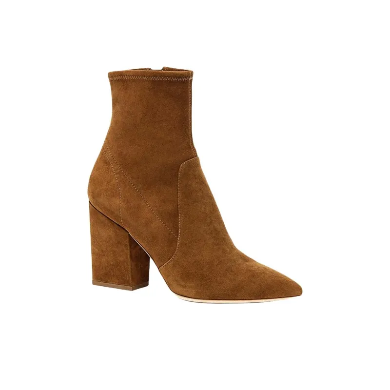 Loeffler Randall Ankle Boots 8.9cm Women's Brown-2