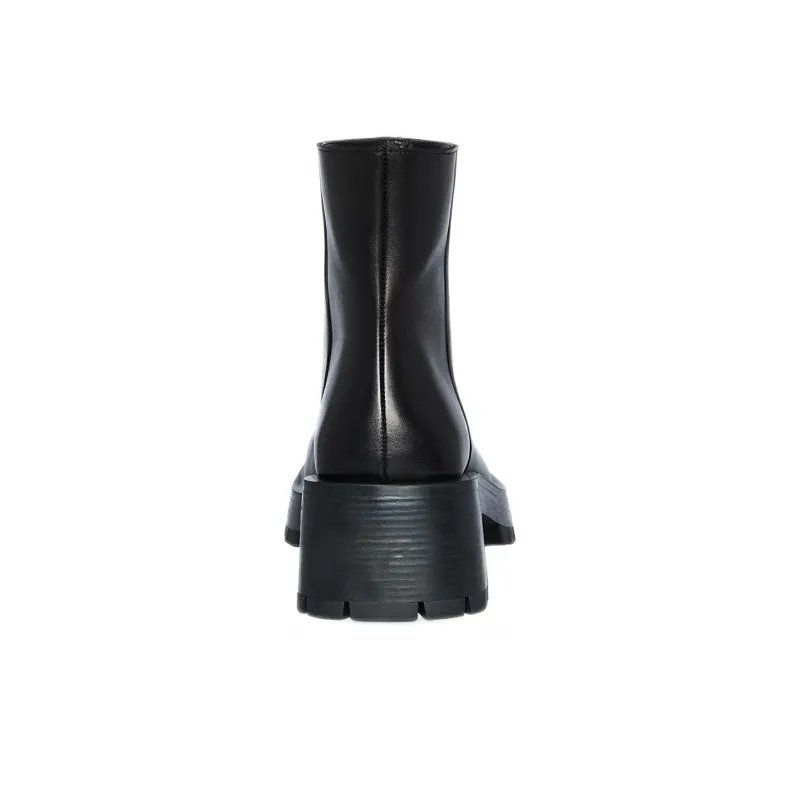 Balenciaga Trooper Boots 'Black' Women's-3