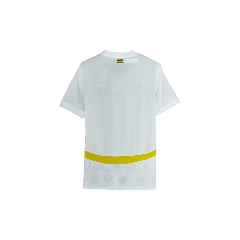 PUMA Soccer Jersey Men's White/Bailey Yellow-1