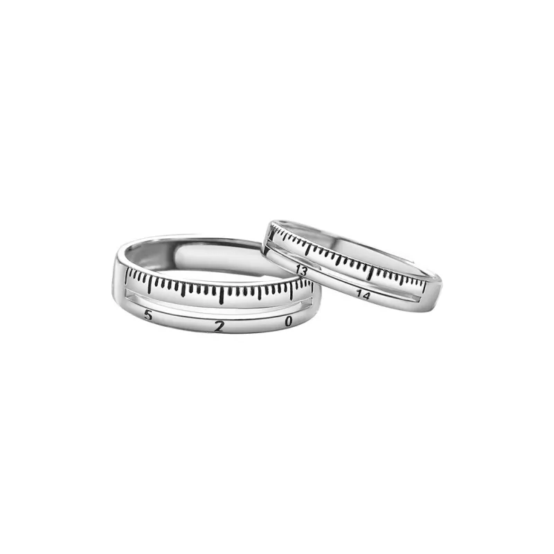 NIANNIANXI 925 Sterling Silver Rings Unisex-0