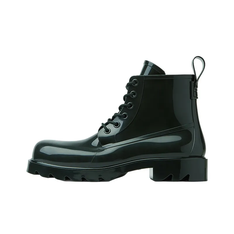Bottega Veneta Stride Lace Up Ankle Boot Dark Green-0