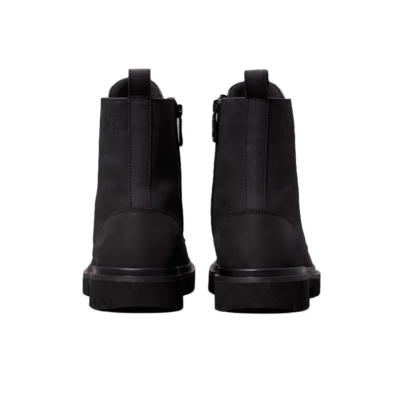 CKJ CALVIN KLEIN JEANS Ankle Boots Men's Black-4