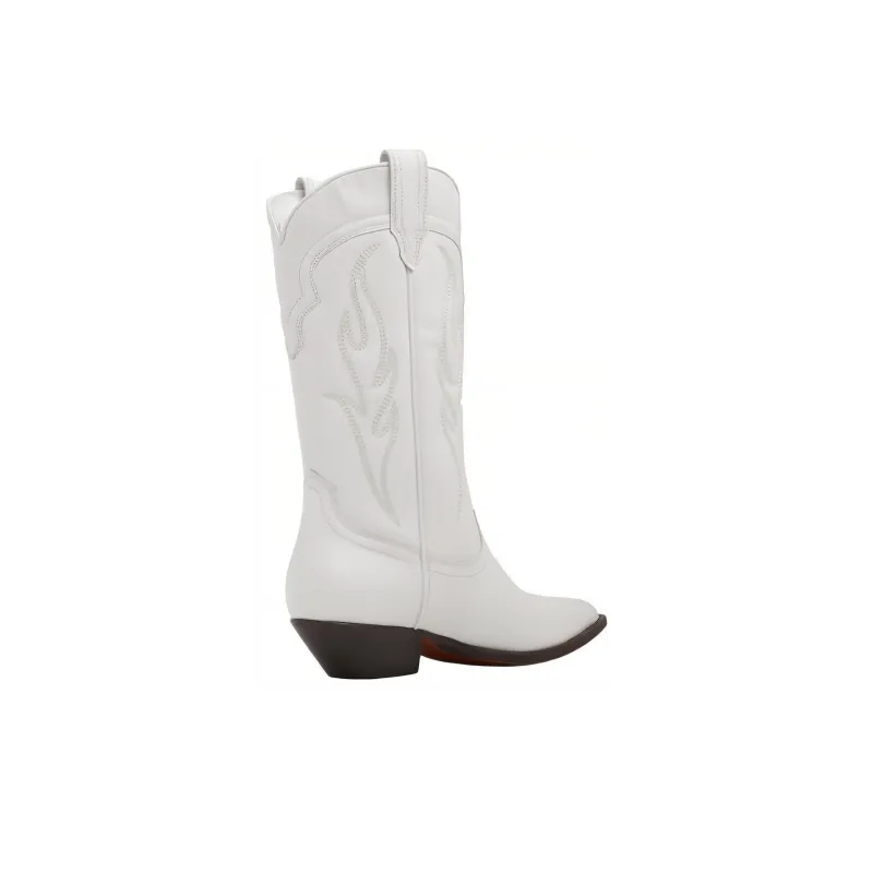 Sonora Santa Embroidered Cowboy Boots-1