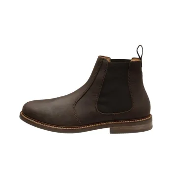 LOAKE Davy Short Chelsea Boots Men's Brown