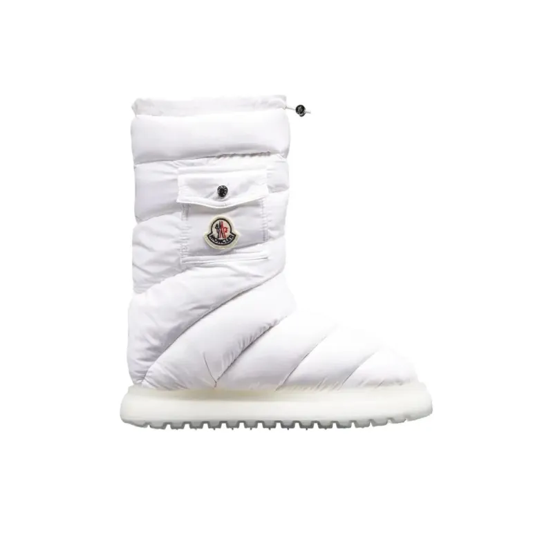 Moncler Women's Gaia Pocket Mid Boot 'White'-1