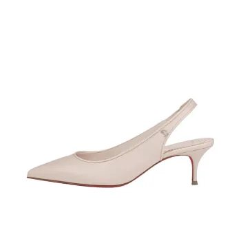CL LUBOTING Sporty Kate Slim Heel High Heels 5.5cm Women's Beige