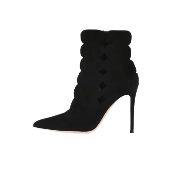 GIANVITO ROSSI Ariana Ankle Boots 10.5cm Women's Black