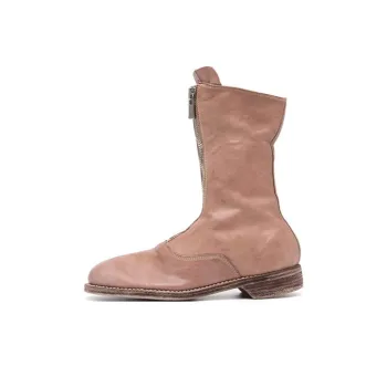 GUIDI Zipped Ankle Boots