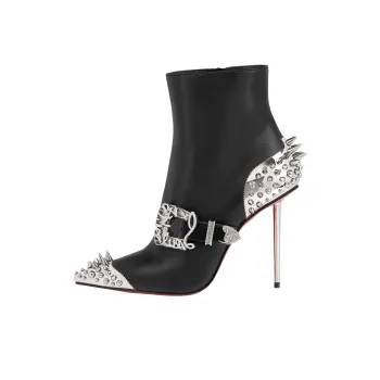 CL Women's'sphis Pic Booty Ankle Boots 10cm Women's Black