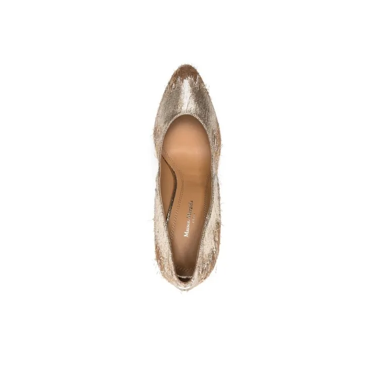 Maison Margiela Distressed Detailed Pumps-4