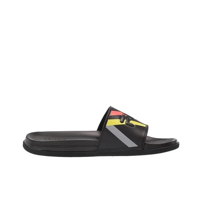 FILA DRIFTER Slip Resistant Abrasion Resistant Slide Slippers Women's Black-1