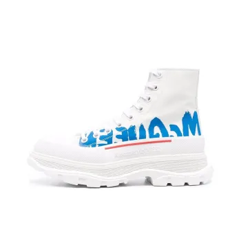 Alexander McQueen Platform Shoes Men's White