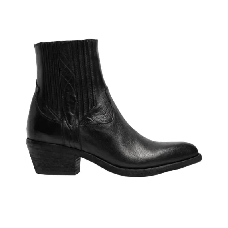 SARTORE Ankle Boots 4.5cm Women's Black-1