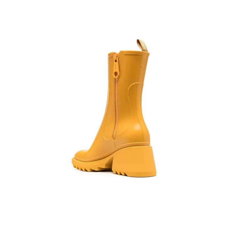 Chloe Ankle Boots Women's Yellow-2
