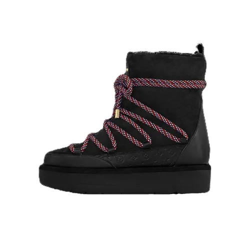 LOUIS VUITTON Aspen Snow Boots Women's Black