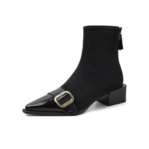 XIAOAJUE Ankle Boots 4.5cm Women's