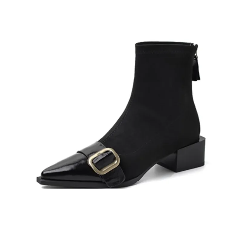 XIAOAJUE Ankle Boots 4.5cm Women's-0