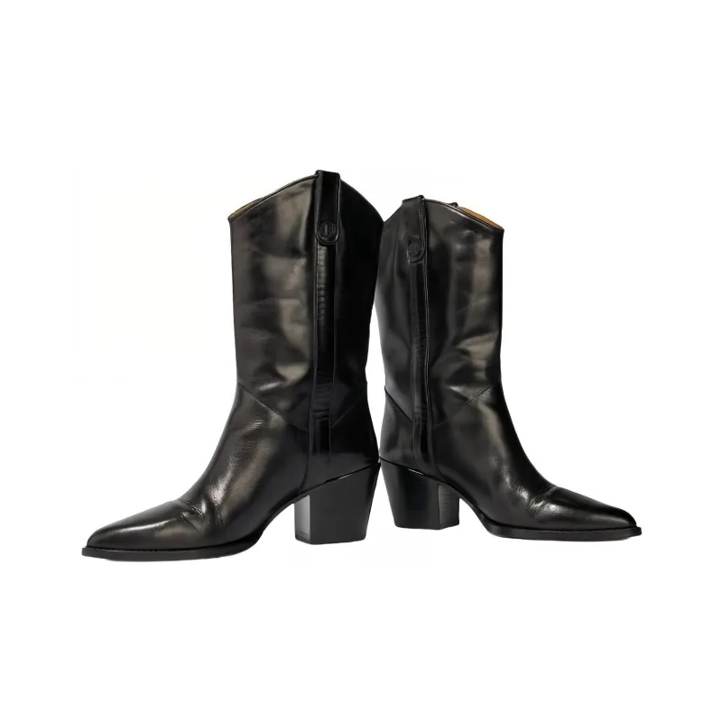 Maje Ankle Boots 7cm Women's Black-2