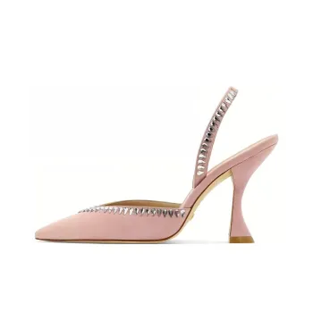 stuart weitzman XCurve 100mm Singback Pumps