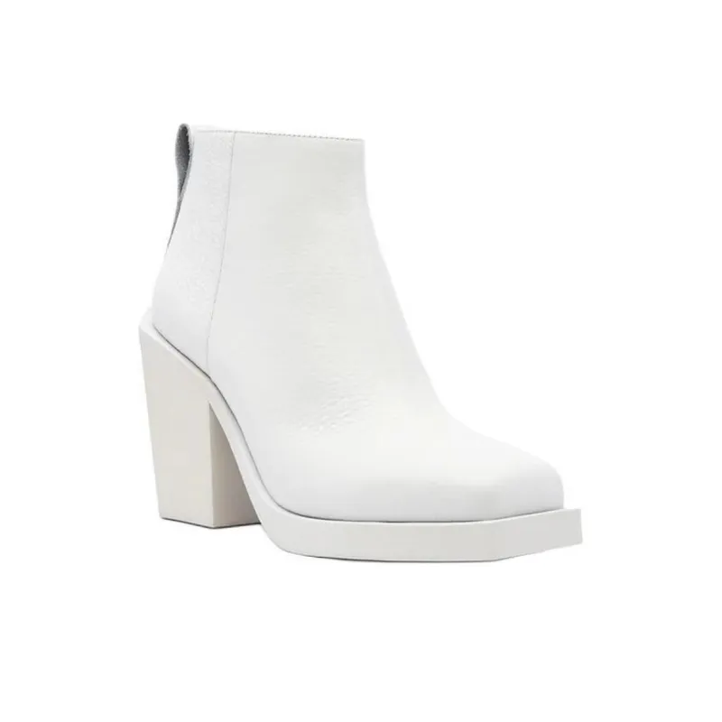 Shaun Ross x UNITED NUDE Ankle Boots Women's White-2