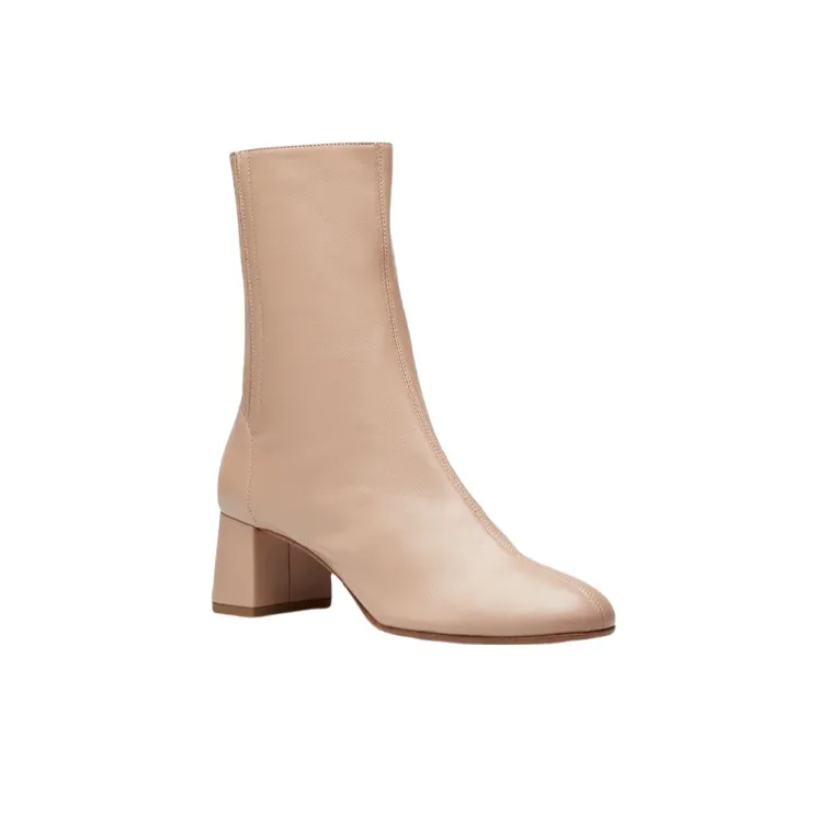 AQUAZZURA Saint Honore 50mm Leather Boots-3
