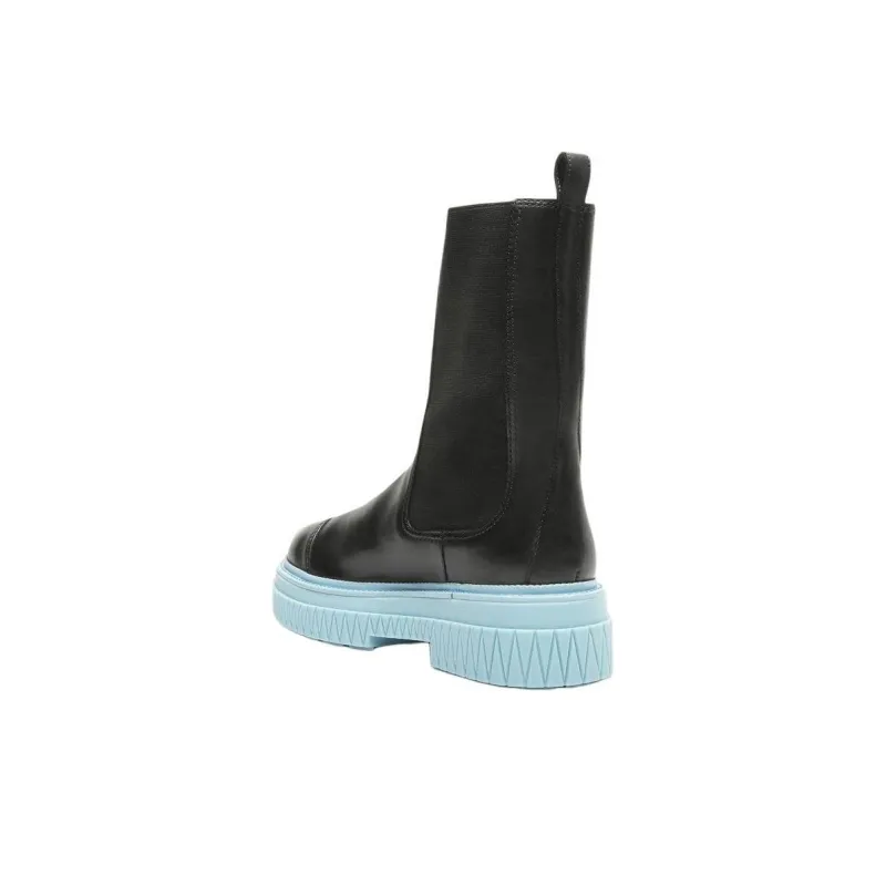 Schutz Short Chelsea Boots 5cm Women's Black-3